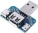 USB A male+female, micro, C, adapt�r na plo�n�m spoji